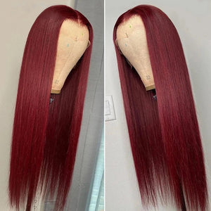 La red hair